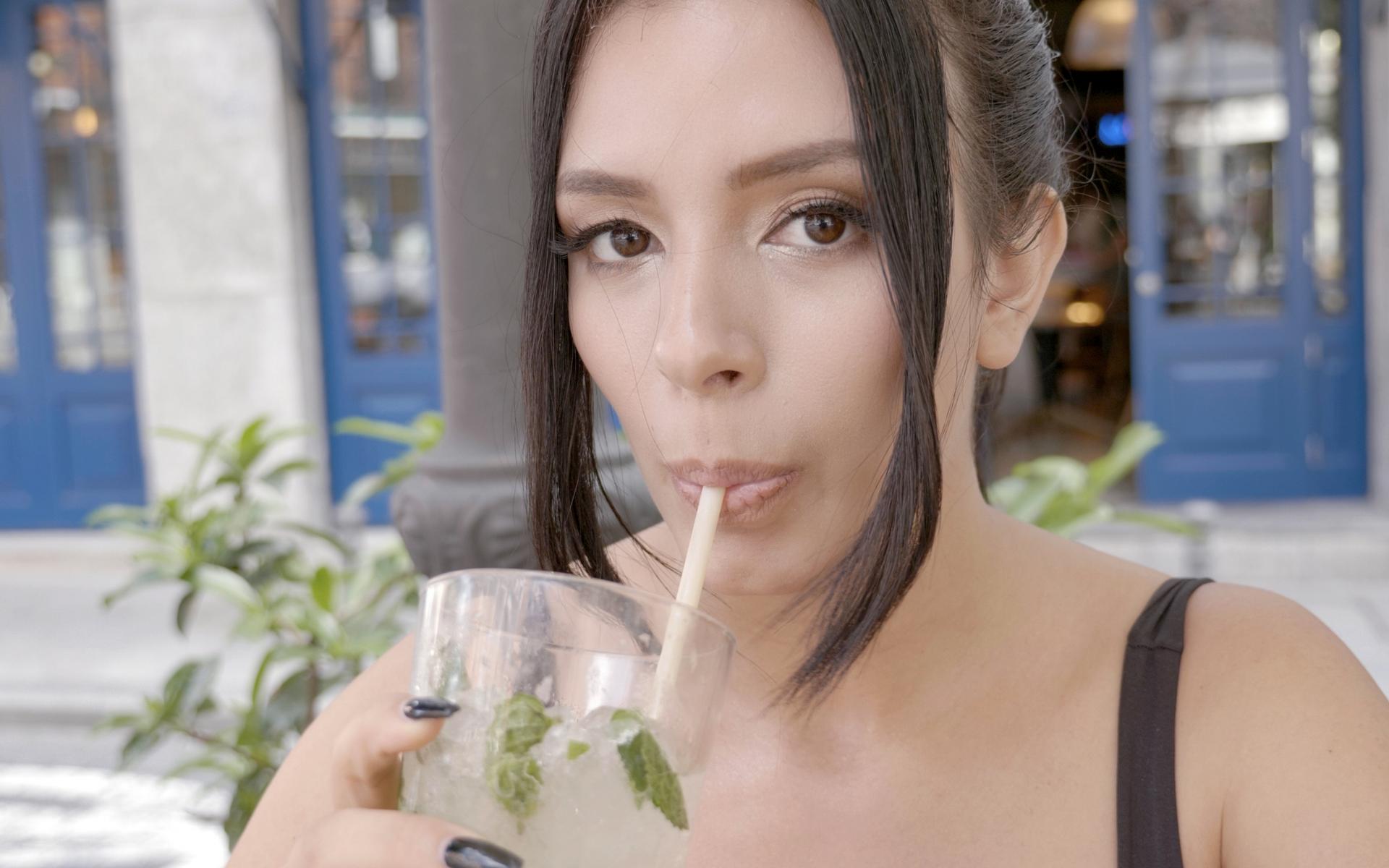 Daniela Ortiz #1 - Interview before Bukkake