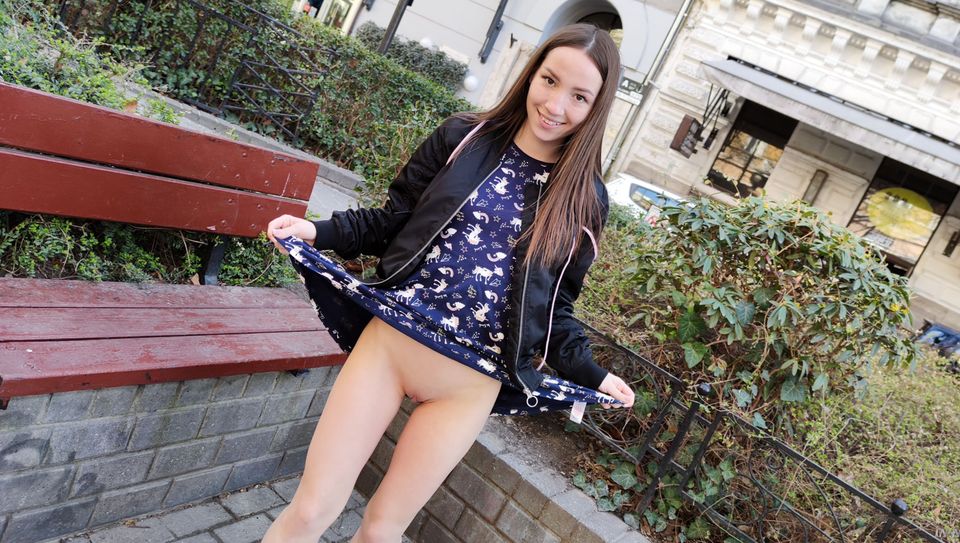 Petite Russian Does Not Want to be a Tourist, She Wants To Try A Threesome!