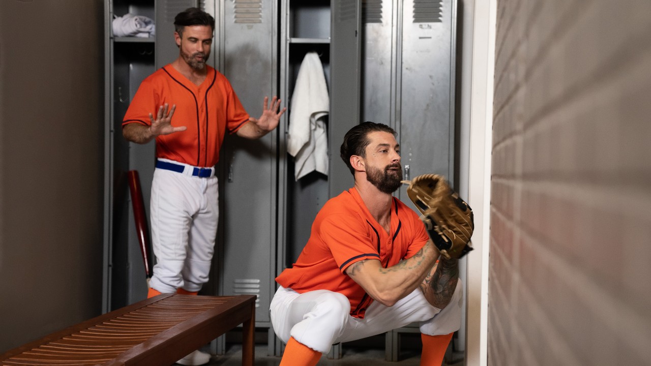 Pitching Balls, Catching Cum