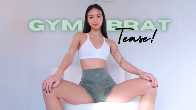 Gym Brat Tease!