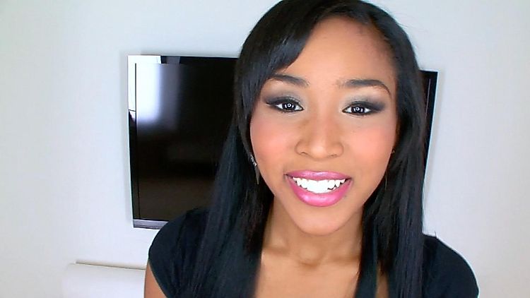 Katt Dylan POV, Exotic cum-loving coed satisfies her thirst for cock and TWO loads of sperm