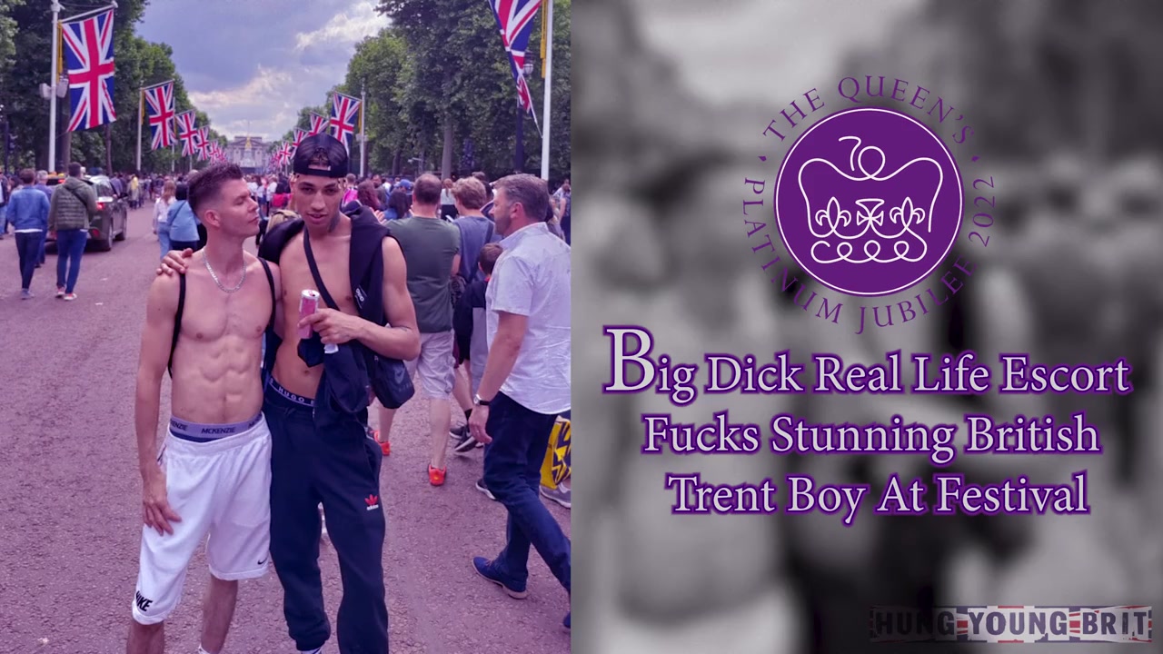 Big Dick REAL-life Escort Twink FUCKS stunning 19yr British 🇬🇧 Trent boy@ festival