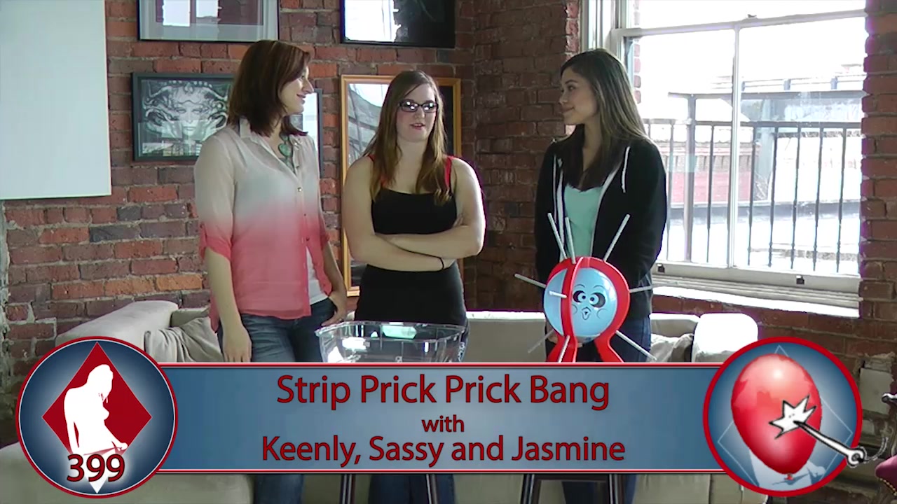 Strip Prick Prick Bang with Jasmine, Sassy, and Keenly