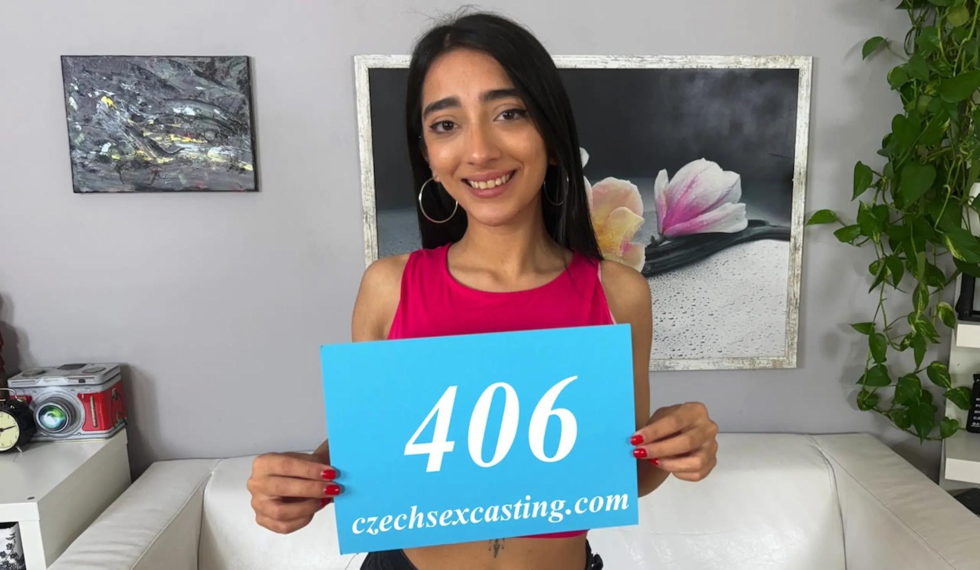 Horny Latina is casting out her pussy