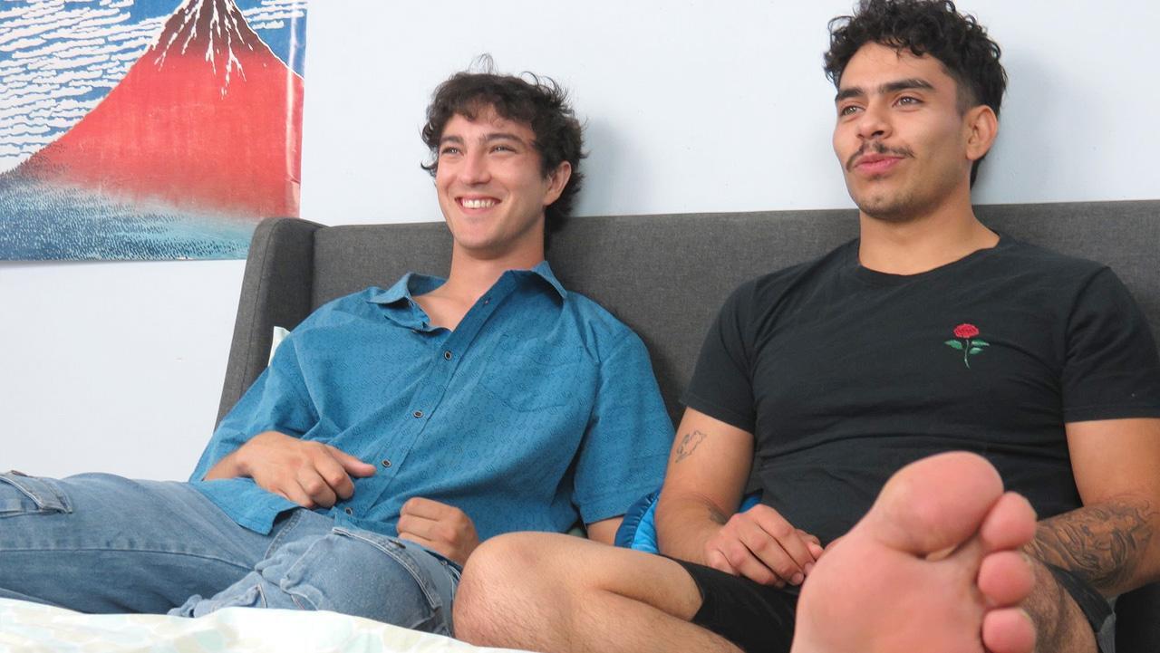 Juicy Boy Rocky Has Bubble Butt Banged By Big Dick Bruce