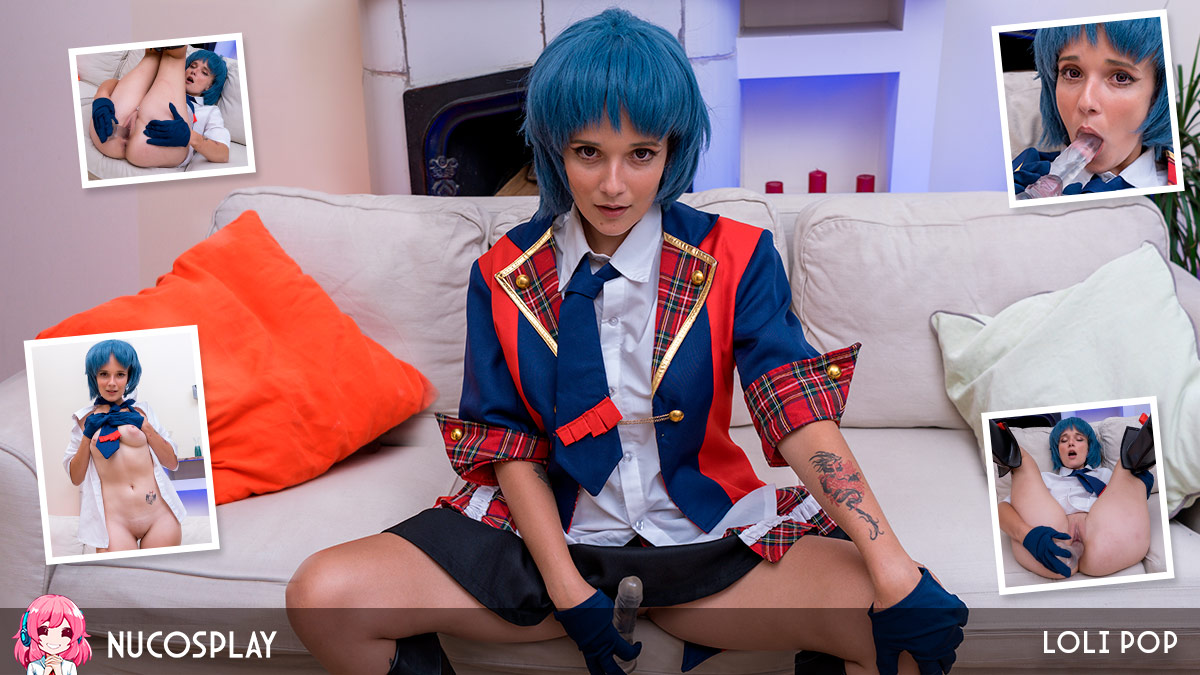 Pretty Little PAWG Loli Pop Plays With Dildo By Herself