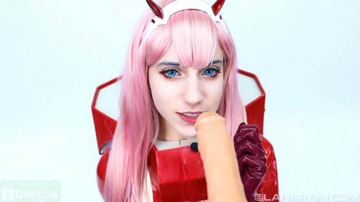 Zero Two Blowjob & Cum Swallow Obsession