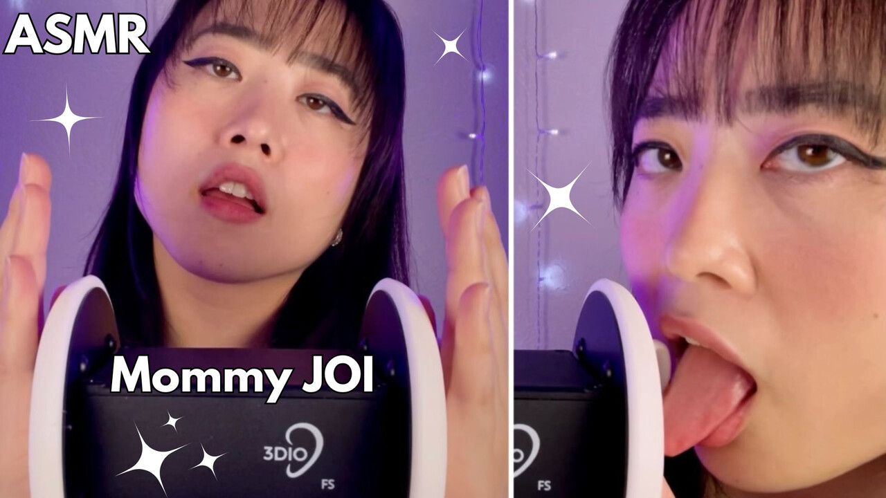 Stroke it for Mommy -ASMR Ear Licking JOI