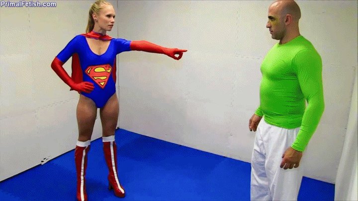 Super Gurl Faces the Terror of Radioactive Man