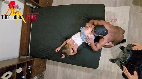 Bts of Production Shoot with Melia Avelin and Tysin Black
