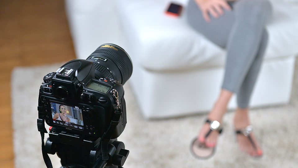 Petite American Teen’s Shaved Pussy Tease and Interview