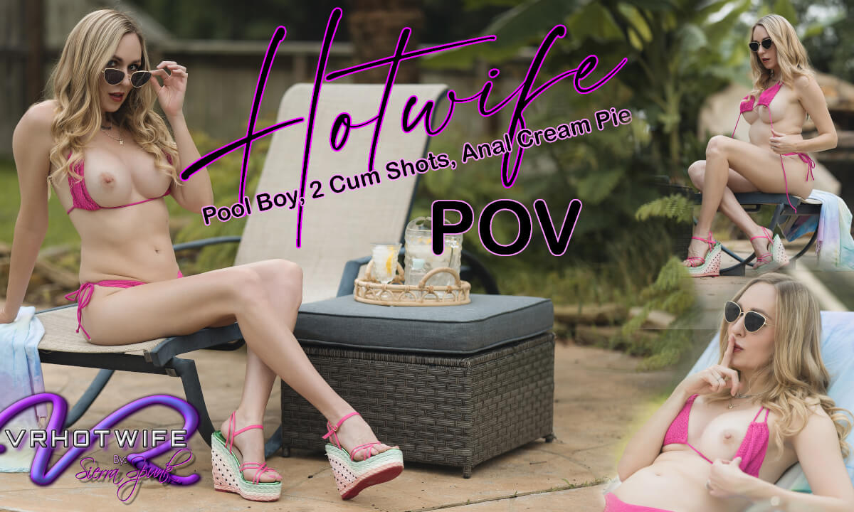 POV Hotwife Anal With Poolboy