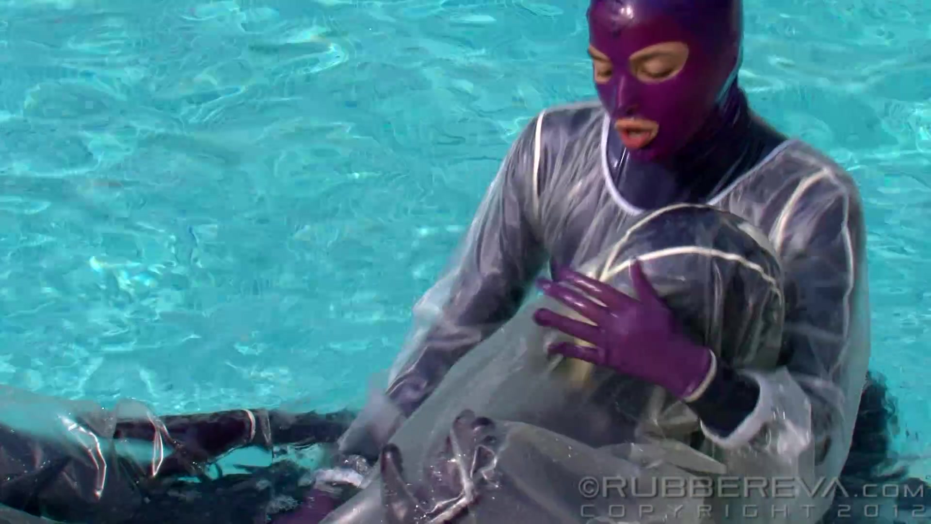 Purple Pool Side Fuckers 6