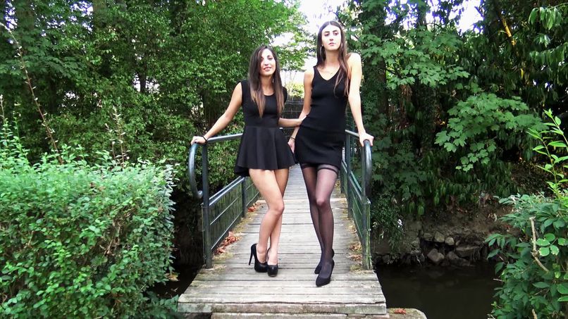 Lina, 18, and Jimena, 26 years in chorus!