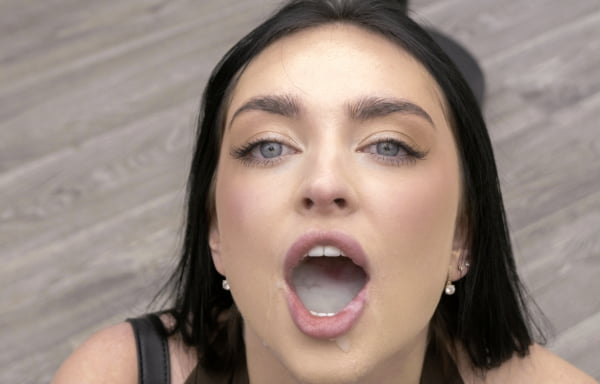 Adelina Jameson #1 - Bukkake - Behind The Scenes - Goodbye