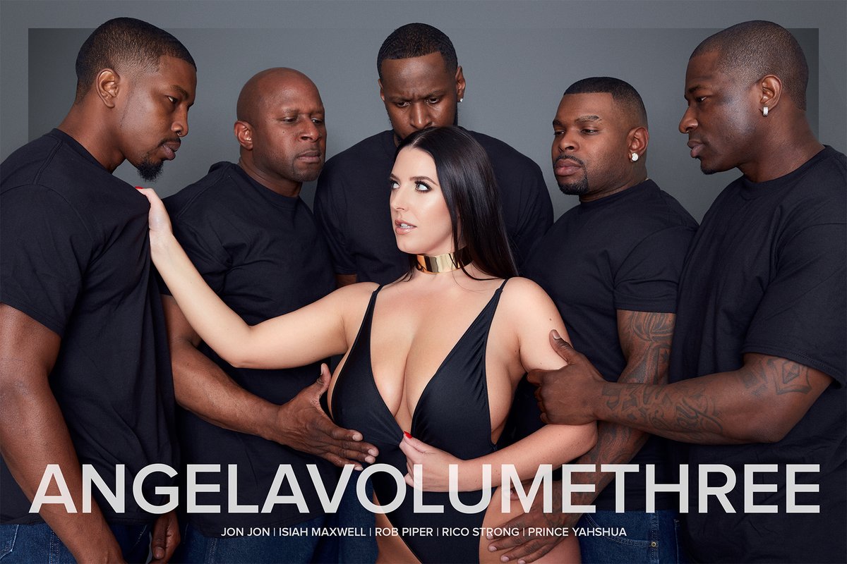 Angela Volume Three - First Interracial Gangbang