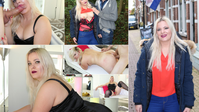 Lena (20) from Limburg makes her debut at Kim Holland