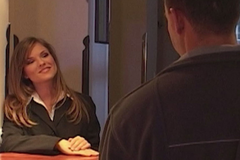 Hardcore threesome with Double penetration for a fresh student at the russian institute