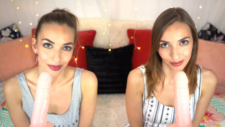 Blowjob Contest With My Twin Sister