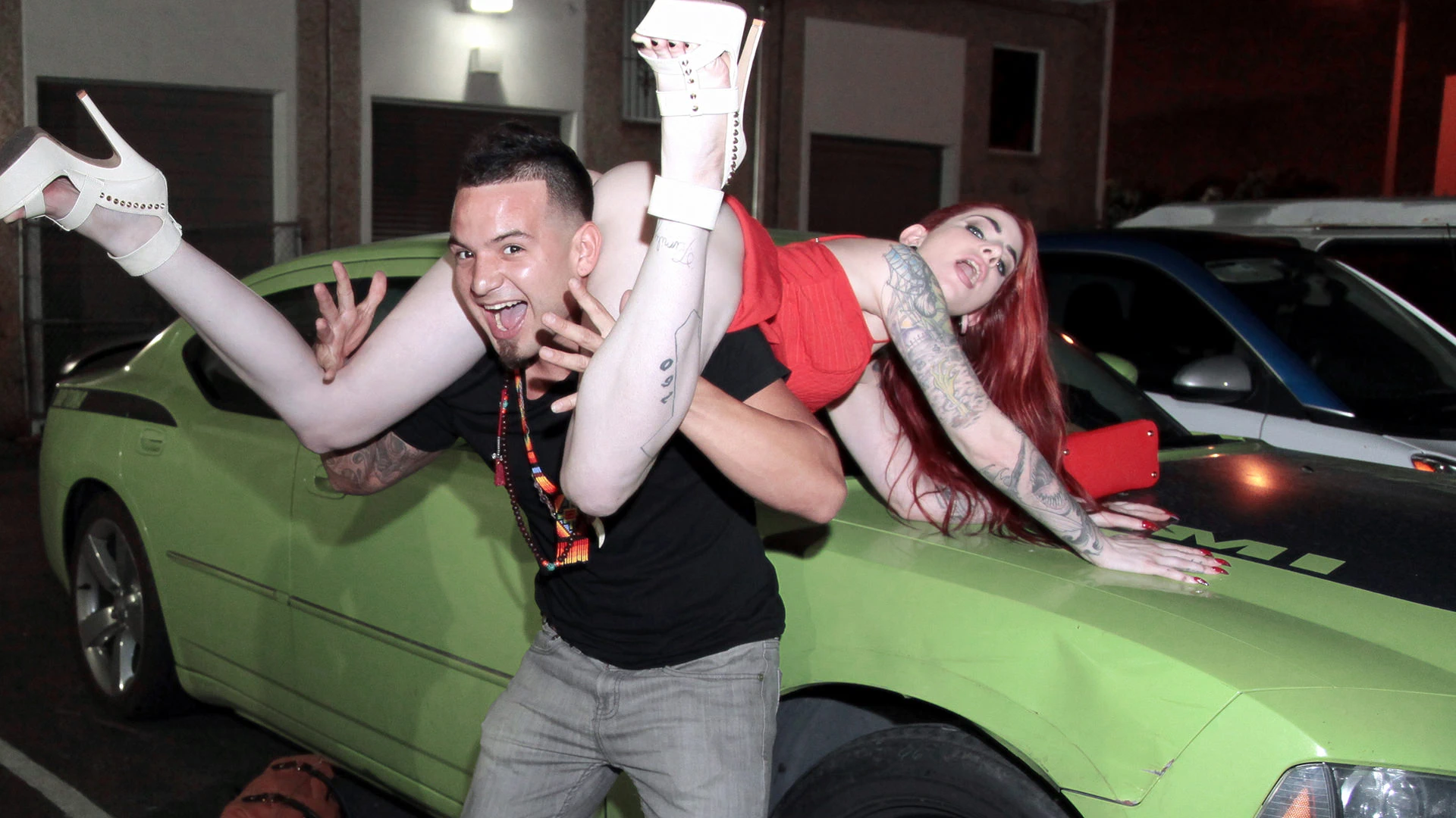 Horny Hos Fucking on Tape