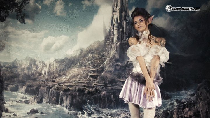 429 Adelle Unicorn costume purple fairy