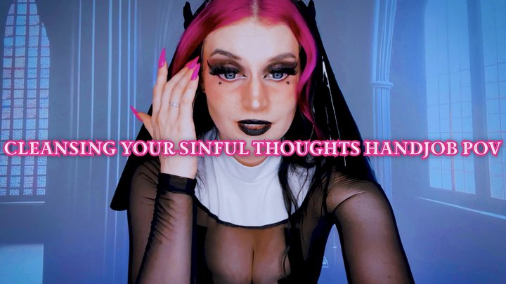 Cleansing Your Sinful Thoughts Handjob POV
