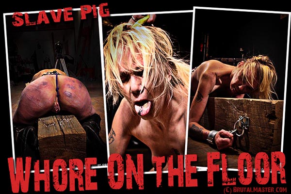 Slave Pig - Whore On The Floor