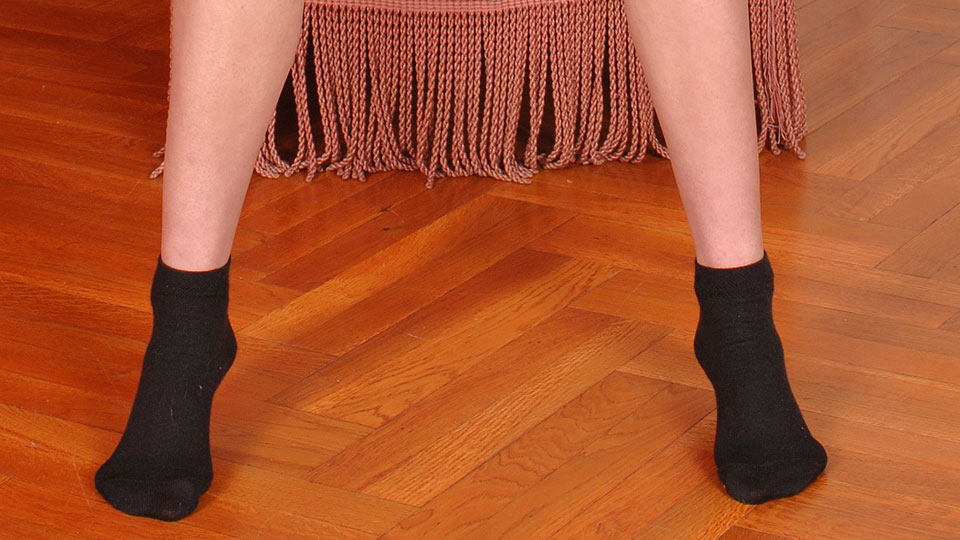 Tongue on her twinklers!