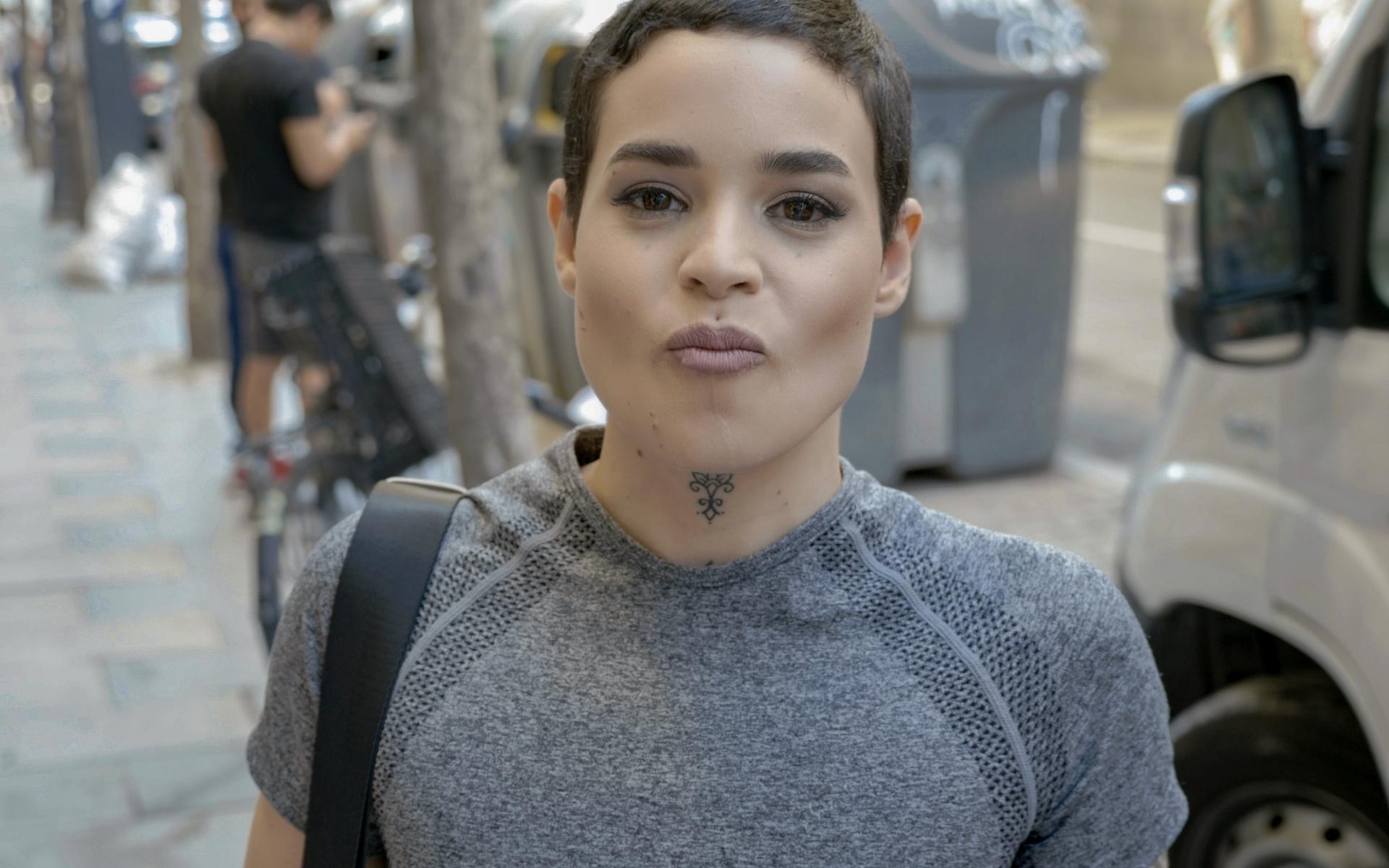Saba Lapiedra #3 - Interview before Bukkake