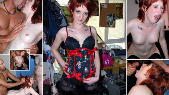 Metal Chick Linda (20) is back with a thunderous trio