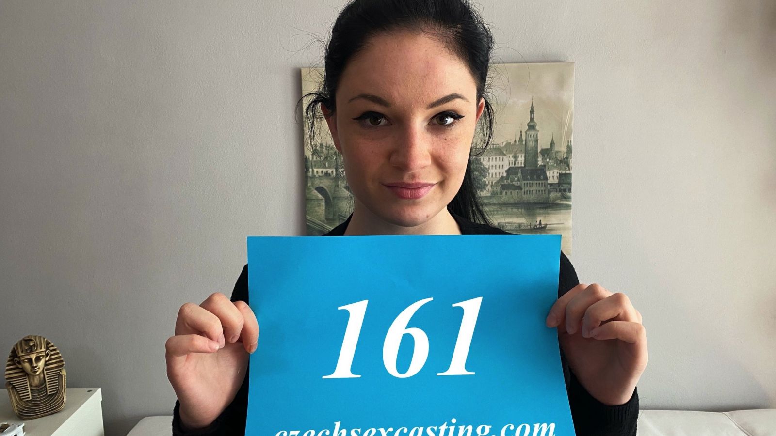 Czech brunette fucks for pleasure