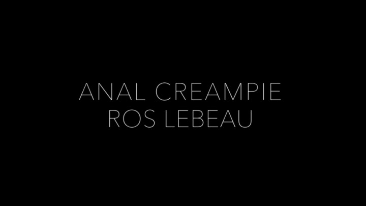 Anal Creampie