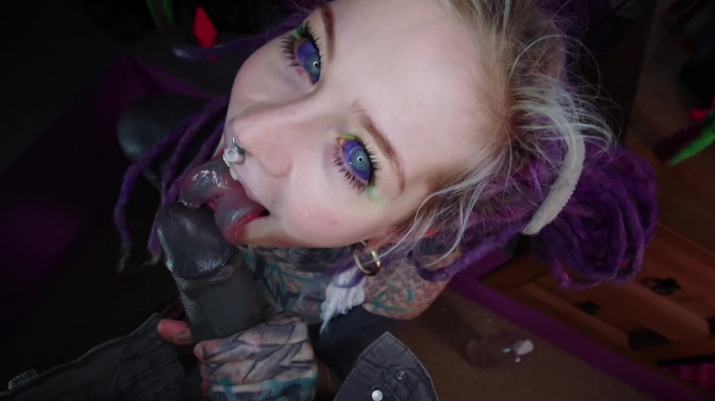 Anuskatzz Taking a Big Hard Cock