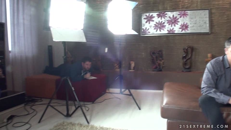 Backstage of a cuckold domination