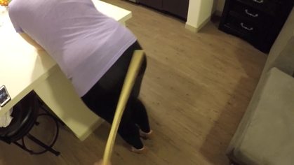 100 Frat Paddle Swats - Yoga and Bare Bottom