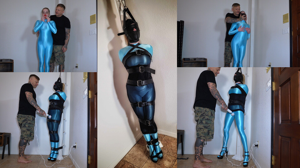 Bondage Doll Post Tied