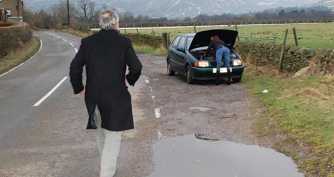 Approach with secret camcorder