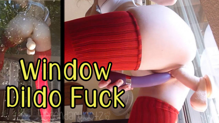 Window Dildo Fuck