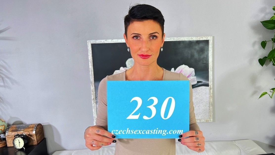 Czech tattooed milf is back in porn