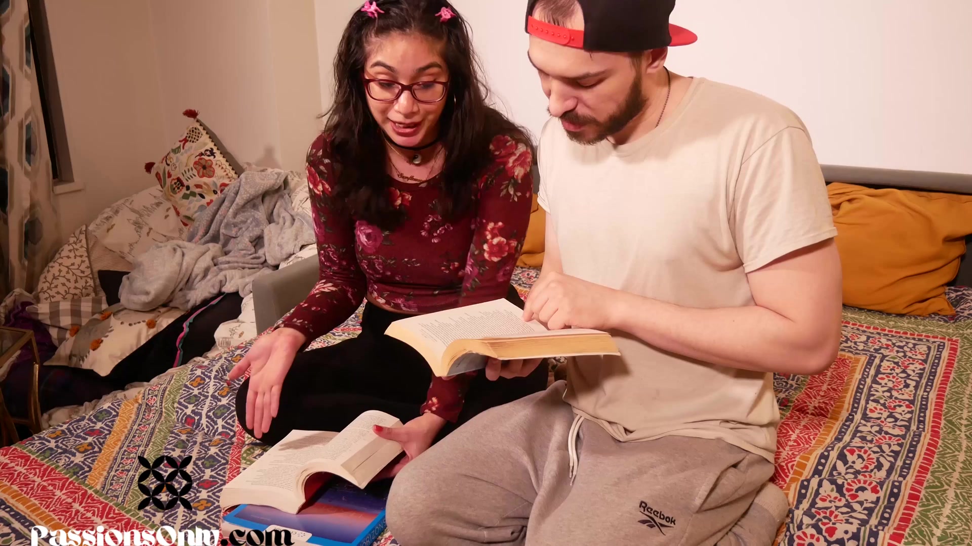 Study Buddies End Up Fucking