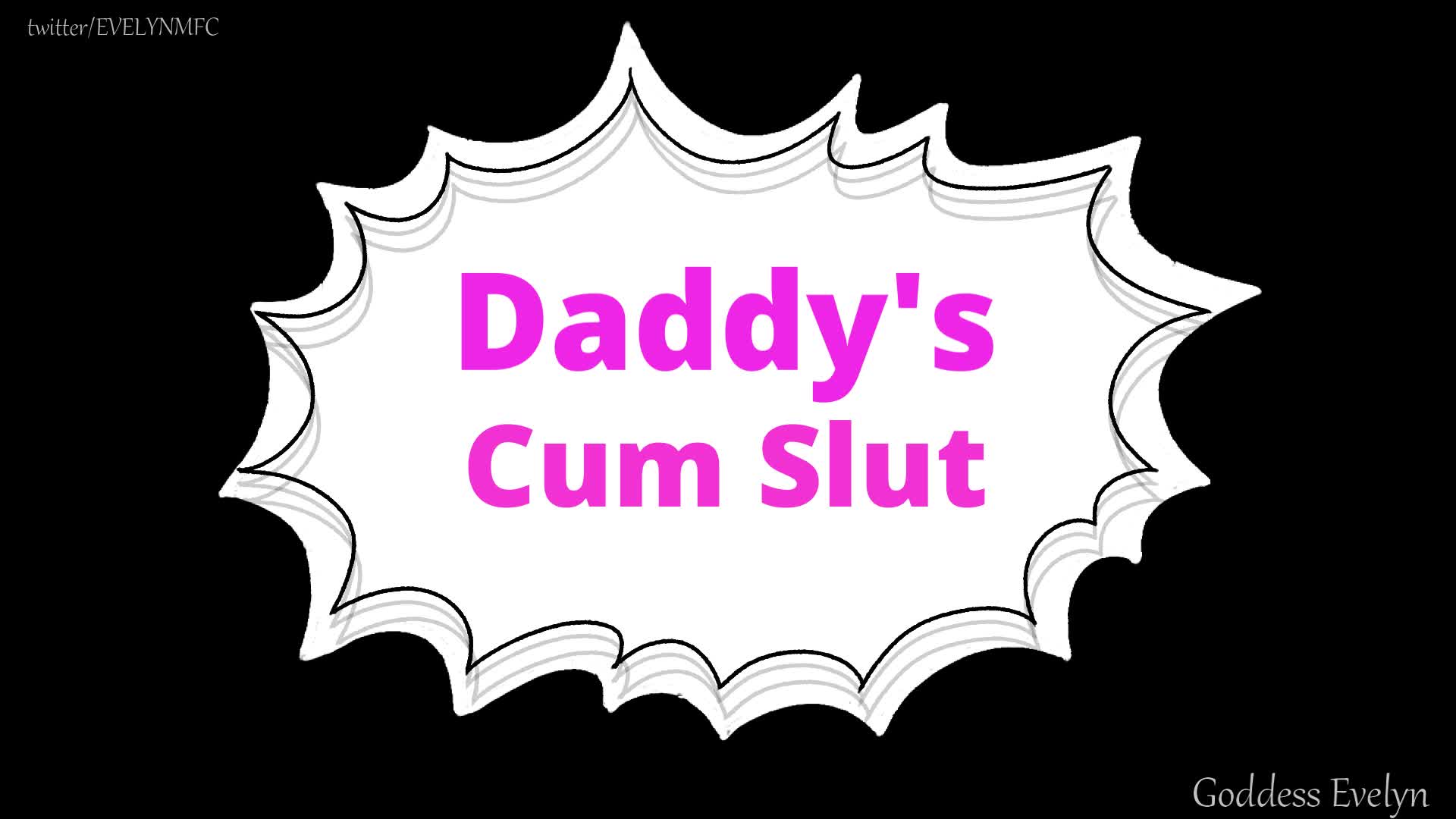 Daddy's Cumslut *AUDIO ONLY*