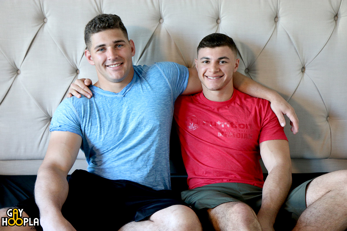 Two Muscle JOCKS: Alex Griffen And Max Summerfield FUCK