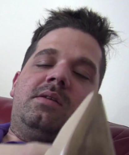 Pantyhose Jon Branlette avec les pieds