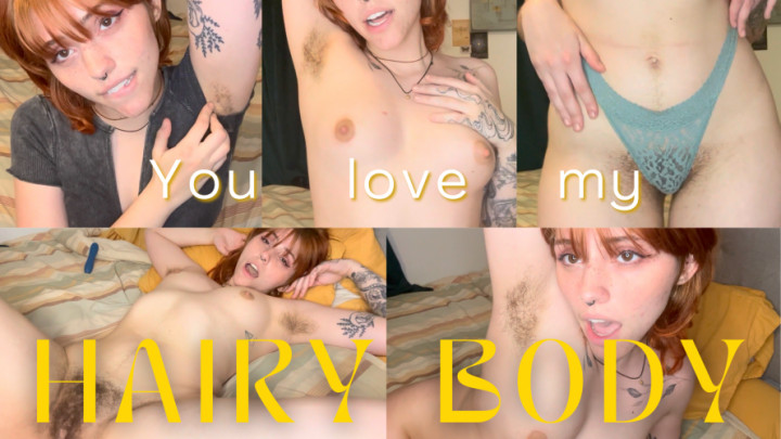All natural GF cums with you