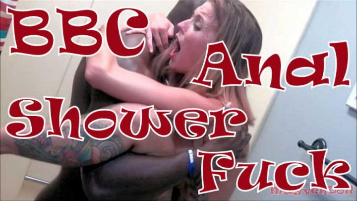 Cheating Wife Bull Anal and Shower Sex
