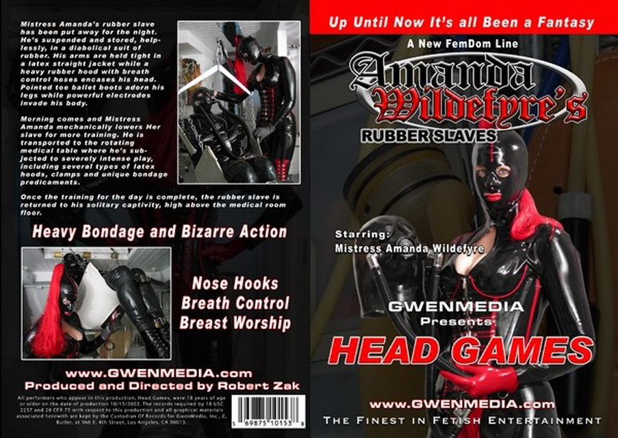 Amanda Wildefyre's Rubber Slaves - Head Games