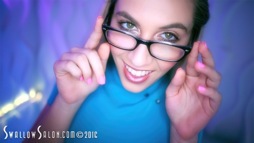 Swallow Salon Presents Niki Snow Returns To The Swallow Salon For More Swallowing in 4K