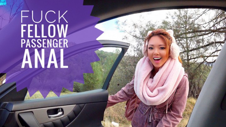 FUCK A FELLOW PASSENGER - ANAL / w asian