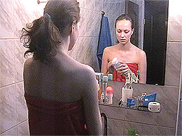 Sucking creamed cock