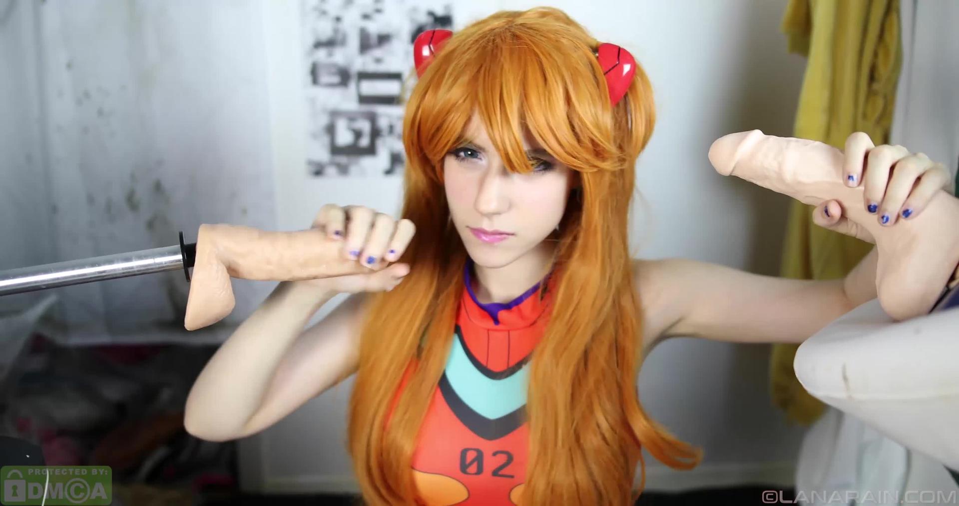 4K Angry Double Blowjob With Asuka